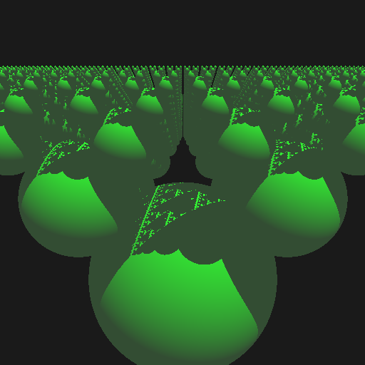 Recursive Spheres Ray Trace